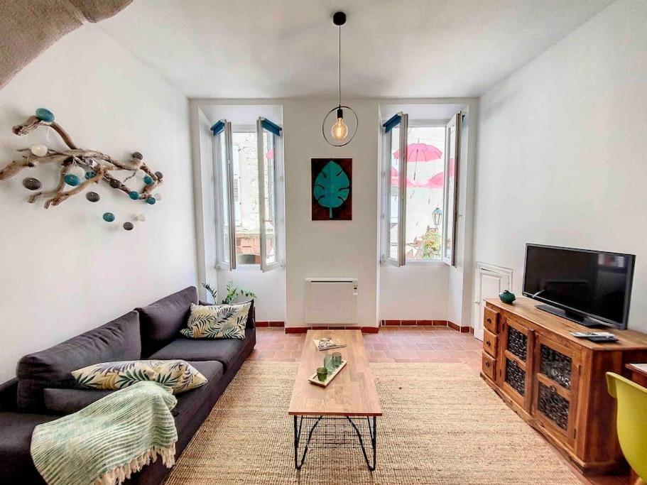 Joli Studio Au Coeur De Grasse - Parking Inclus Eksteriør bilde